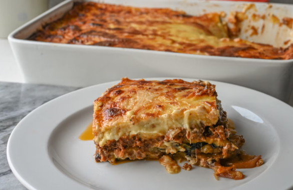 Receita de Moussaka em 20 passos