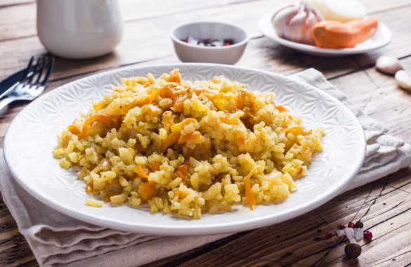 Receita de Arroz Pilaf em 12 passos