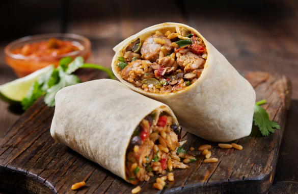 Receita de Burrito em 12 passos